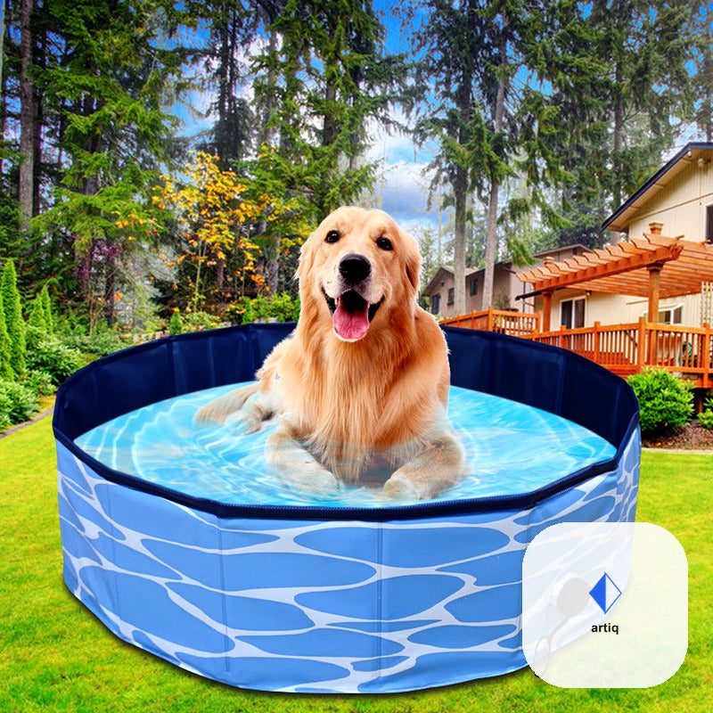 Artiq™ AquaPaw – Foldable Dog Swimming Pool