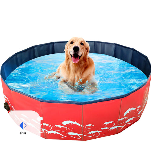 Artiq™ AquaPaw – Foldable Dog Swimming Pool